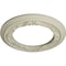 Ekena Millwork Roped Medway Ceiling Medallion (Canopies up to 7 1/2"), 12 1/4"OD x 7 1/2"ID x 7/8"P, Clear Yellow CM12MECYF - alternate 4